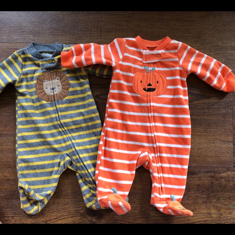 Just One You (Carter’s) baby boy fleece pajamas